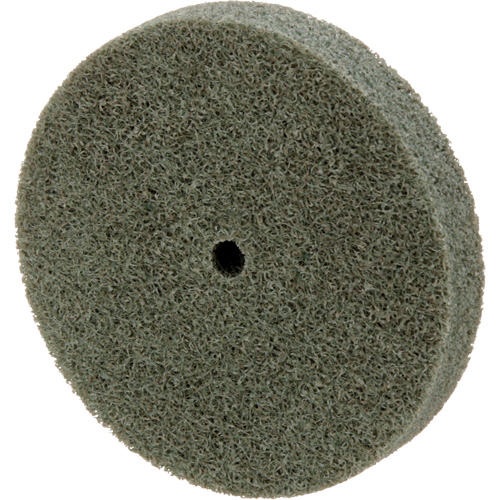 Meule homog&egrave;ne &agrave; faible densit&eacute; de s&eacute;rie 500 Standard Abrasives, 3" x 1/2", Arbre de 1/4", Grain de Moyen, Oxyde d'aluminium Toolneeds Inc.