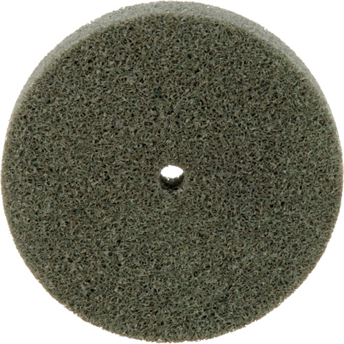 Meule homog&egrave;ne &agrave; faible densit&eacute; de s&eacute;rie 500 Standard Abrasives, 3" x 1/2", Arbre de 1/4", Grain de Moyen, Oxyde d'aluminium Toolneeds Inc.