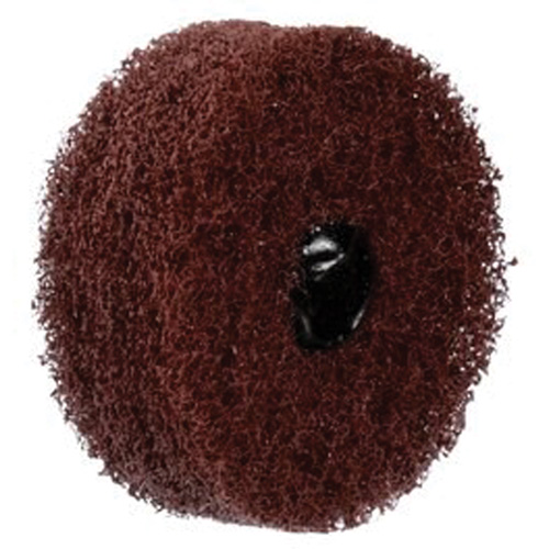 Meule Buff & Blend Standard Abrasives, 3" dia. x 3" la, Arbre 1/4", Oxyde d'aluminium Toolneeds Inc.