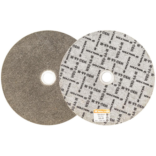 Disque de finition Blendex U, 6" dia., Grain 6AM, Carbure de silicium Toolneeds Inc.