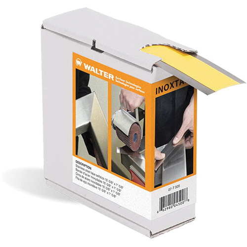 Inox Stainless Steel Tape, 0.15 mils Thick, 41.275 mm (1-5/8") x 5 m (16.375') Toolneeds Inc.