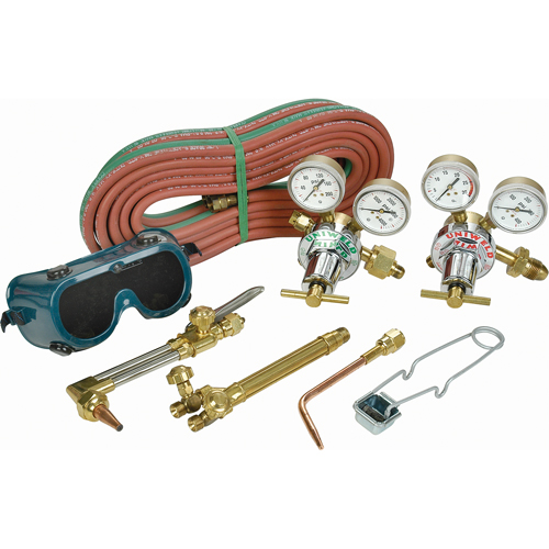 Ensemble de soudage au gaz Uniweld All American, Coupe jusqu'&agrave; 1/2" Toolneeds Inc.