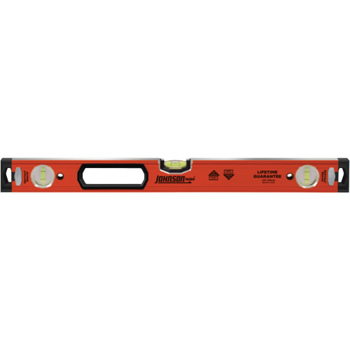 Heavy Duty Level, Box, 24" L, Aluminum, Non-Magnetic Toolneeds Inc.