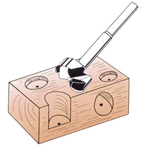 M&egrave;che Forstner, 2/5", Tige 8 mm, Longeur de 3-1/2" Toolneeds Inc.
