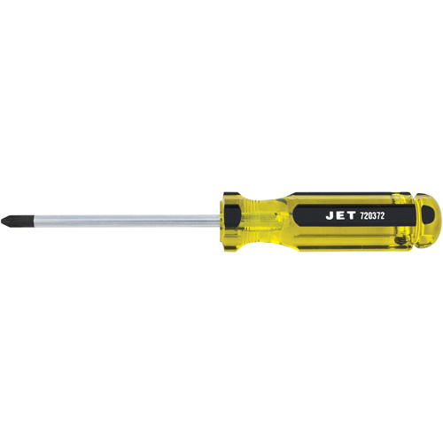 Tournevis Phillips avec manche g&eacute;ant, #2, 4" l, Prise Plastique/Acier/Aluminium/Bois/Coussin&eacute;e/Magn&eacute;tique/Bois Toolneeds Inc.