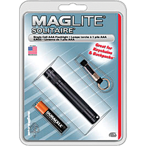 Solitaire&reg; Flashlights, Incandescent, 2 Lumens, AAA Batteries Toolneeds Inc.