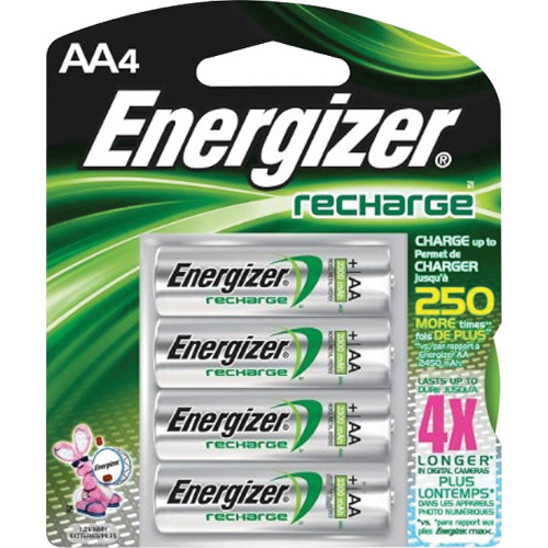 Rechargeable NiMH Batteries, AA, 1.2 V Toolneeds Inc.