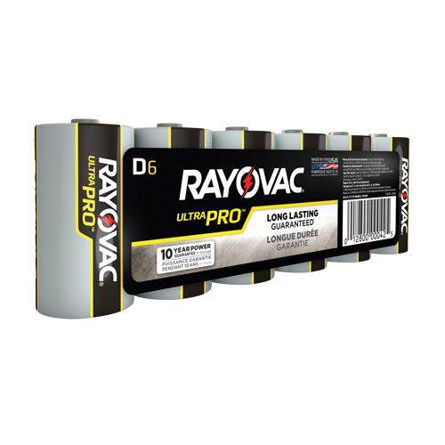 Ultra PRO Industrial Batteries, D, 1.5 V Toolneeds Inc.