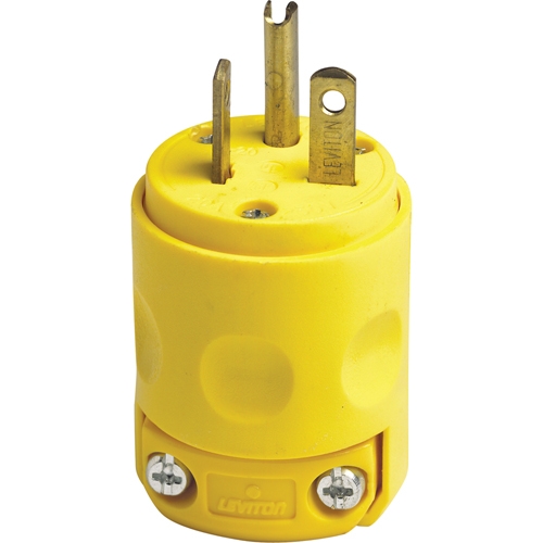 Grounding Plug, Plastic, 20 A, 250 V Toolneeds Inc.