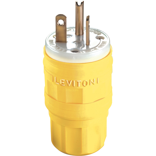 Pris &agrave; lames droites &eacute;tanche Wetguard, Plastique, 20 A, 125 V Toolneeds Inc.
