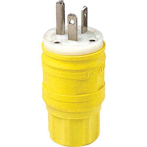 Pris &agrave; lames droites &eacute;tanche Wetguard, Plastique, 20 A, 250 V Toolneeds Inc.