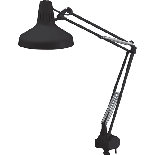Heavy-duty Combination Task Light, 22/60 W, Fluorescent/Incandescent, 45" Neck, Black Toolneeds Inc.
