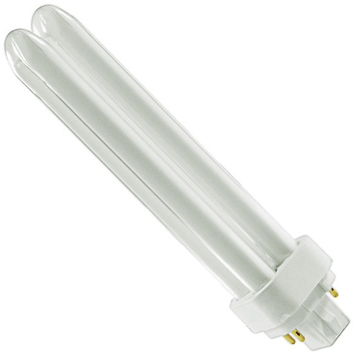 Compact Fluorescent Lamps, T4, 26 W, 4100 K, G24Q-3 Base, 12000 hrs. Toolneeds Inc.
