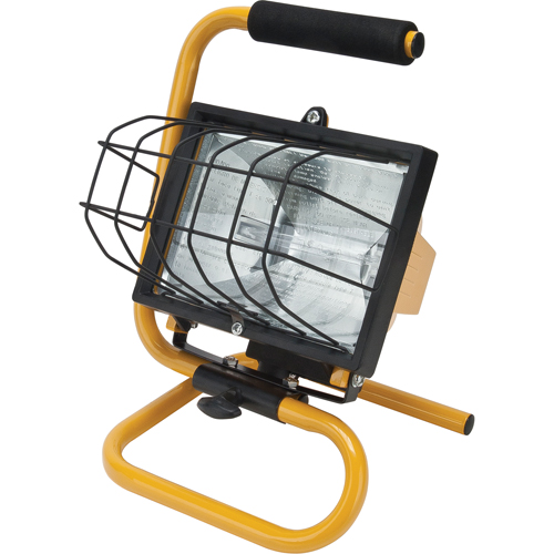 Projecteur portatif, Halog&egrave;ne, 500 W, 8000 lumens, Boîtier en Acier Toolneeds Inc.