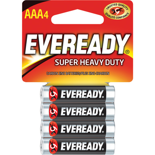 Piles &agrave; usage super intensif Eveready Toolneeds Inc.