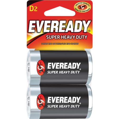 Piles &agrave; usage super intensif Eveready Toolneeds Inc.