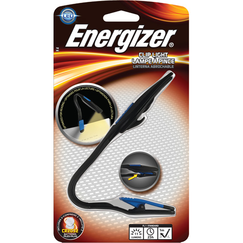 Lampe &agrave; pince, DEL, 11 lumens, Piles CR2032 Toolneeds Inc.