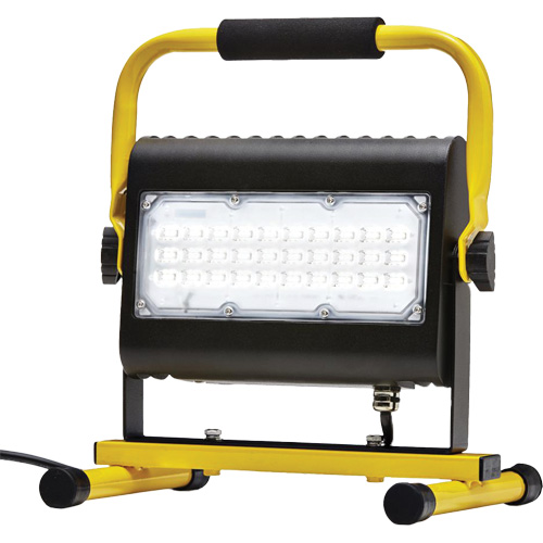Flood Light, LED, 50 W, 4800 Lumens, Aluminum Housing Toolneeds Inc.