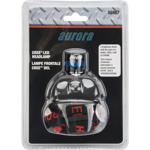 Cree&reg; Headlamp, LED, 120 Lumens, 6 Hrs. Run Time, AAA Batteries Toolneeds Inc.