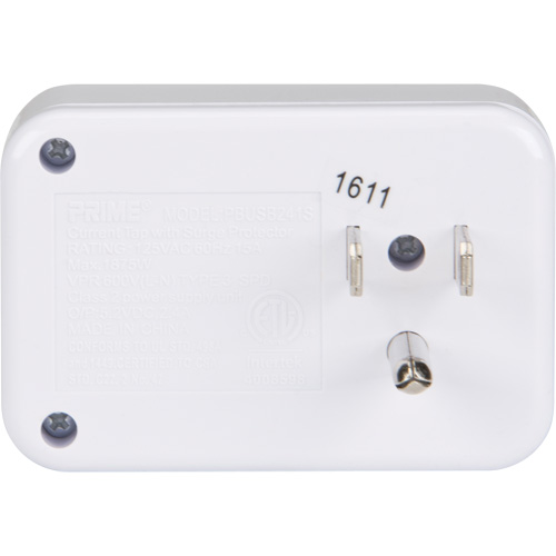 Prime&reg; USB Charger with Surge Protector Toolneeds Inc.