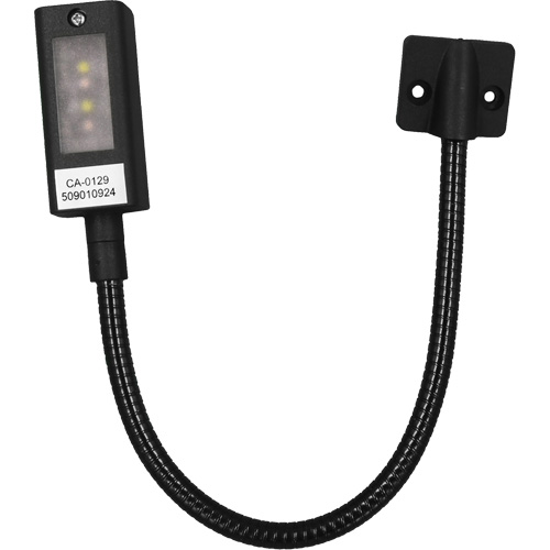 LED Gooseneck Maplight, 1 W, LED, 12" Neck, Black Toolneeds Inc.