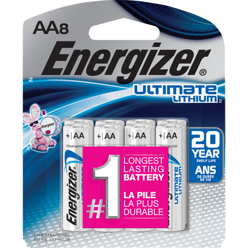 Batteries au lithium Ultimate, AA, 1,5 V Toolneeds Inc.