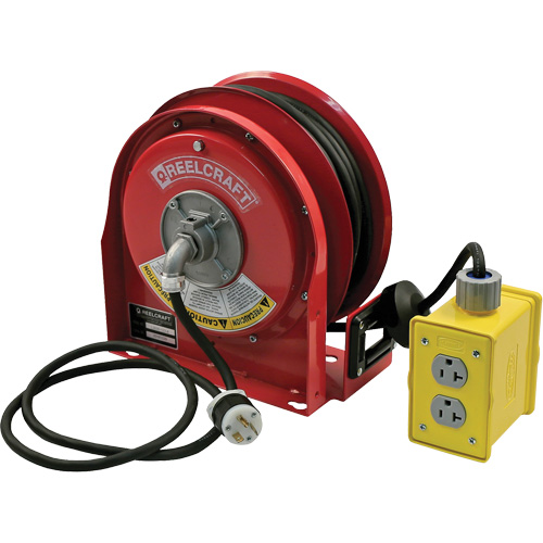 D&eacute;vidoir de cordon compact de qualit&eacute; 3000, 30', SJTO, Calibre de 12, 20 A Toolneeds Inc.