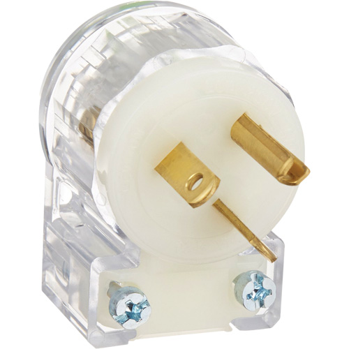 Prise de rallonge &agrave; angle de qualit&eacute; hospitali&egrave;re, Nylon, 20 A, 250 V Toolneeds Inc.