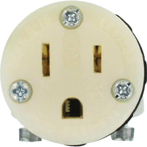 Connecteur de prise de rallonge de qualit&eacute; hospitali&egrave;re, 5-15R, Nylon Toolneeds Inc.