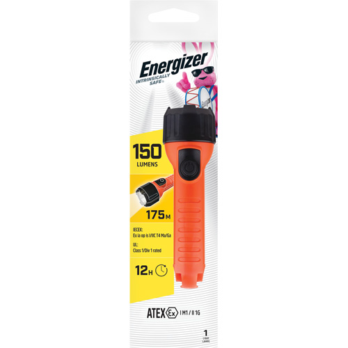 Lampe de poche portative Intrinsically Safe, DEL, 150 lumens, Piles AA Toolneeds Inc.