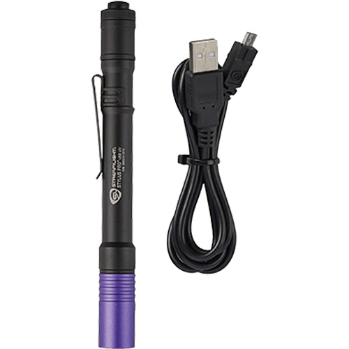 Stylus Pro&reg; USB UV Penlight, LED, Aluminum Body, Rechargeable Batteries, Included Toolneeds Inc.