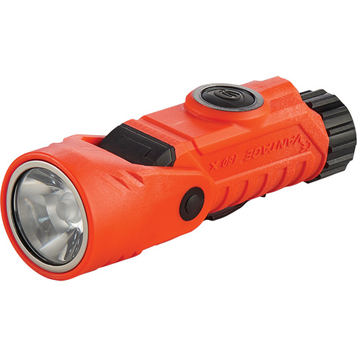 Vantage&reg; 180 X Multi-Fuel Helmet/Right Angle Flashlight, LED, Rechargeable/CR123A Batteries, Nylon Polymer Toolneeds Inc.