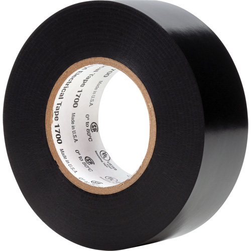 Ruban isolant en vinyle 1700 Temflex, 25,4 mm (1") x 20,1 m (66'), Noir, 7 mils Toolneeds Inc.