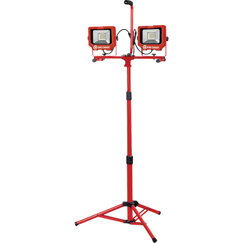 Baladeuses jumel&eacute;es avec tr&eacute;pied, DEL, 40 W, 6000 lumens, Boîtier en Aluminium Toolneeds Inc.
