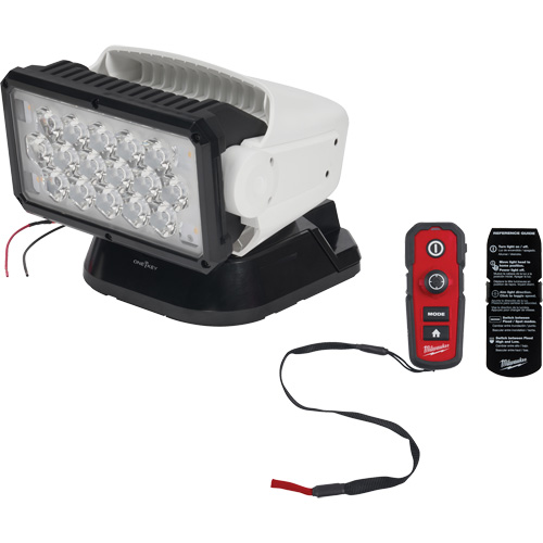 Projecteur orientable polyvalent &agrave; t&eacute;l&eacute;commande, DEL, 4250 lumens Toolneeds Inc.