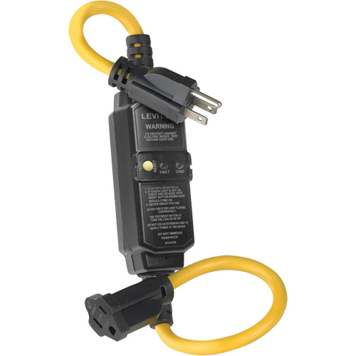 Self-Test Automatic Reset GFCI Cord Set, 120 V, 15 A, 2' Cord Toolneeds Inc.