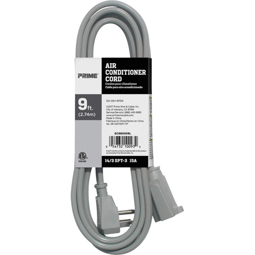Cordon d'alimentation pour climatiseur Toolneeds Inc.