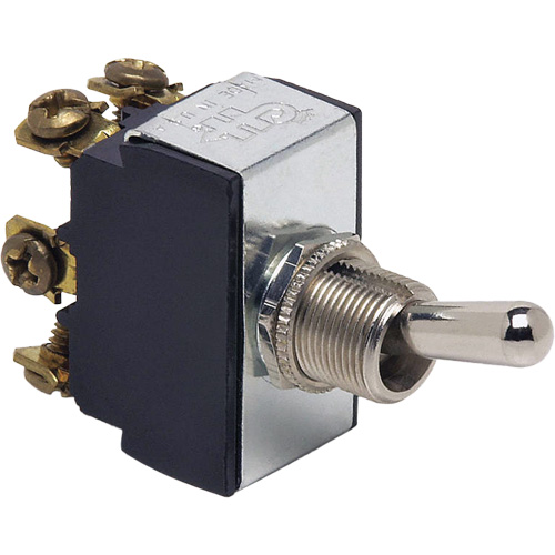 DPDT Standard Heavy-Duty 6-Terminal Toggle Switch Toolneeds Inc.