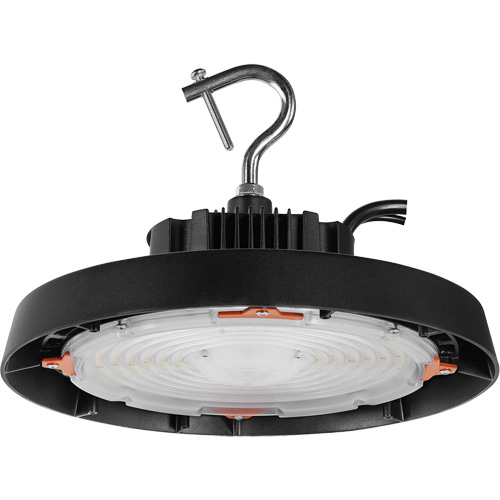UFO High Bay Light, LED, 120 - 347 V, 100 W, 7.3" H x 11" W Toolneeds Inc.
