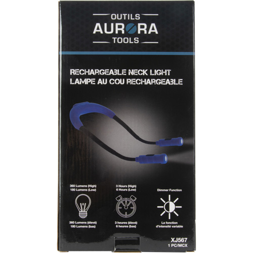 Lampe de travail, Lampe tour de cou, Rechargeable, 300 lumens Toolneeds Inc.