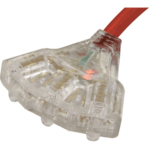 Generator Extension Cord with Tritap, STW, 10 AWG, 3 Outlet(s), 25' Toolneeds Inc.