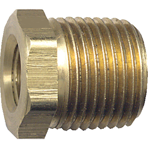 R&eacute;duction m&acirc;le-femelle pour tuyau, 1/8" x 1/2", NPT x FPT, Laiton Toolneeds Inc.
