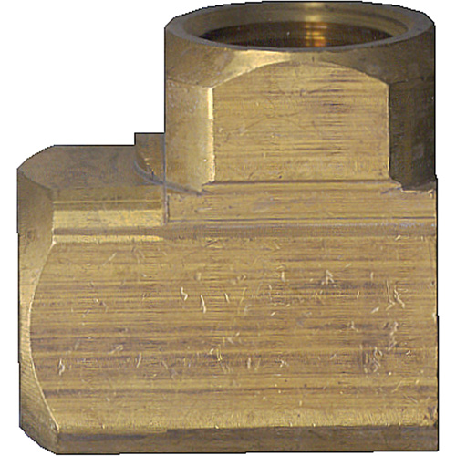 Extruded 90° Elbow Pipe Fitting, FPT, Brass, 1/8" Toolneeds Inc.