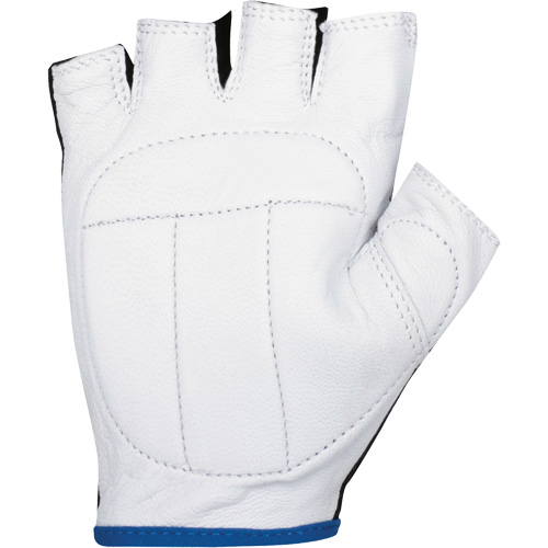 Vibration Dampening Fingerless Gloves, Size X-Large, Goatskin Palm Toolneeds Inc.