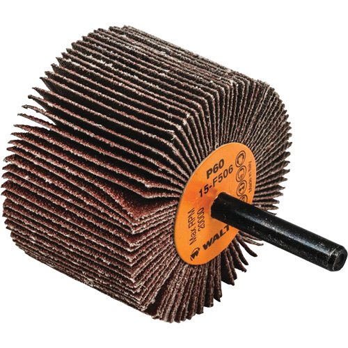 Coolcut Flap Wheel, Aluminum Oxide, 60 Grit, 2-1/2" x 1-1/2" x 1/4" Toolneeds Inc.
