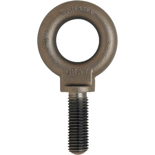 Eye Bolt, 3/4" Dia., 1" L, Uncoated Natural Finish, 650 lbs. (0.325 tons) Capacity Toolneeds Inc.
