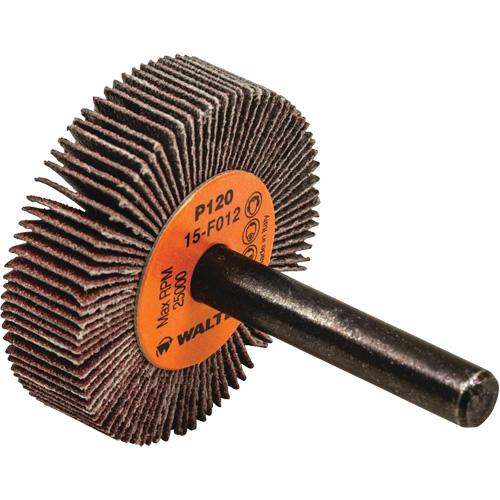 Coolcut Flap Wheel, Aluminum Oxide, 120 Grit, 1-1/2" x 3/8" x 1/4" Toolneeds Inc.