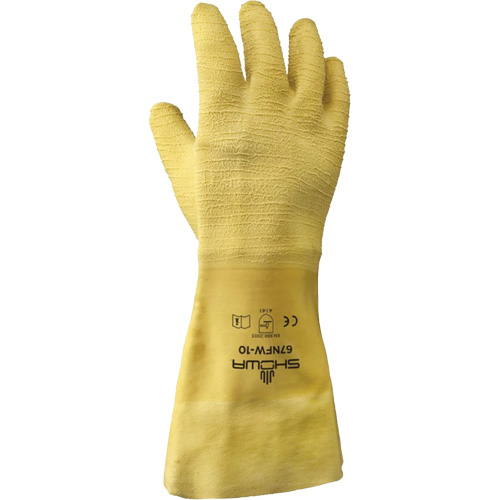 67NFW General Purpose Gloves, 10/Large, Rubber Latex Coating, Cotton Shell Toolneeds Inc.