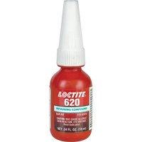 Retaining Compound 620 High Temperature, 10 ml, Bottle, Green Toolneeds Inc.