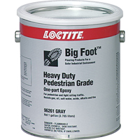 Rev&ecirc;tement antid&eacute;rapant robuste pour plancher Big Foot de calibre pi&eacute;ton, 1 gal., &eacute;poxy, Gris Toolneeds Inc.